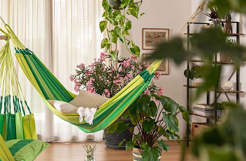 Αιώρα Πανί από Οργανικό Βαμβάκι MODESTA JUNGLE La Siesta